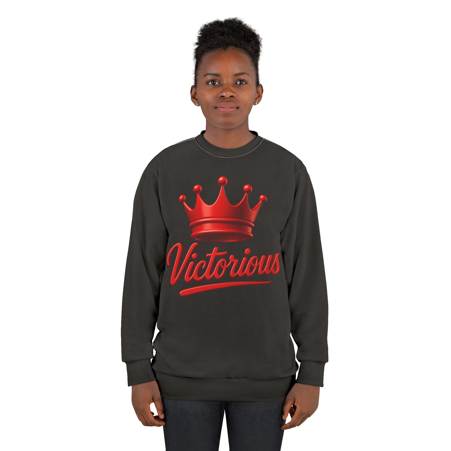 Victorious Sweatshirt — Red Crown Retro Crewneck