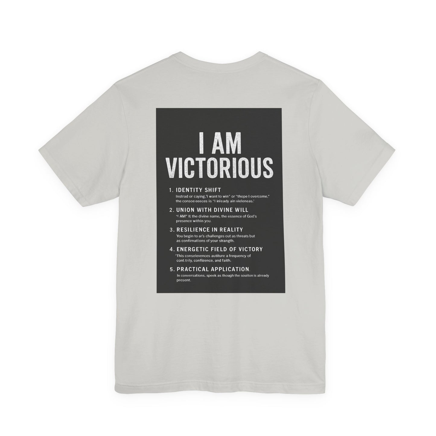 Victorious Tee — "I Am Victorious" Inspirational Graphic T-Shirt