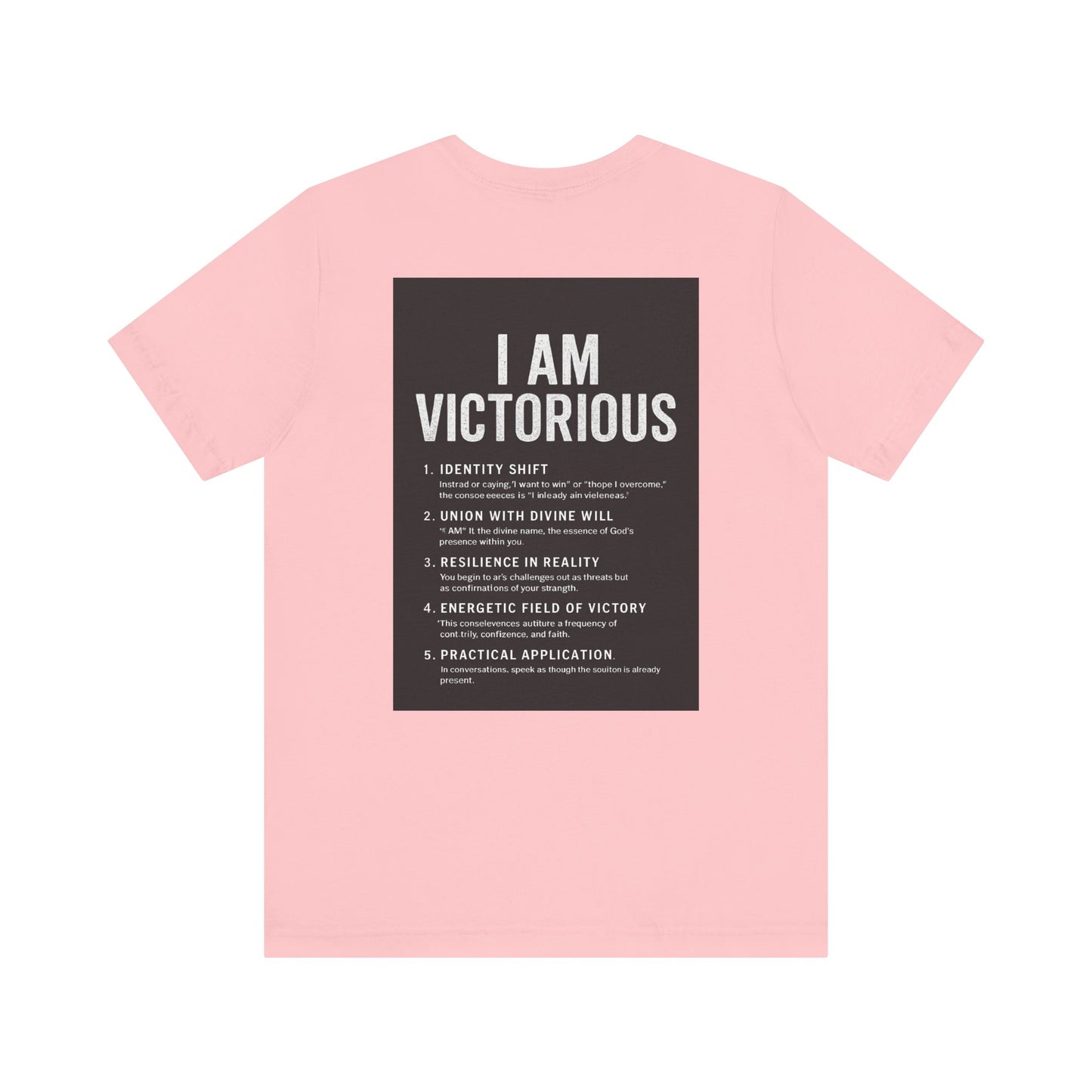 Victorious Tee — "I Am Victorious" Inspirational Graphic T-Shirt