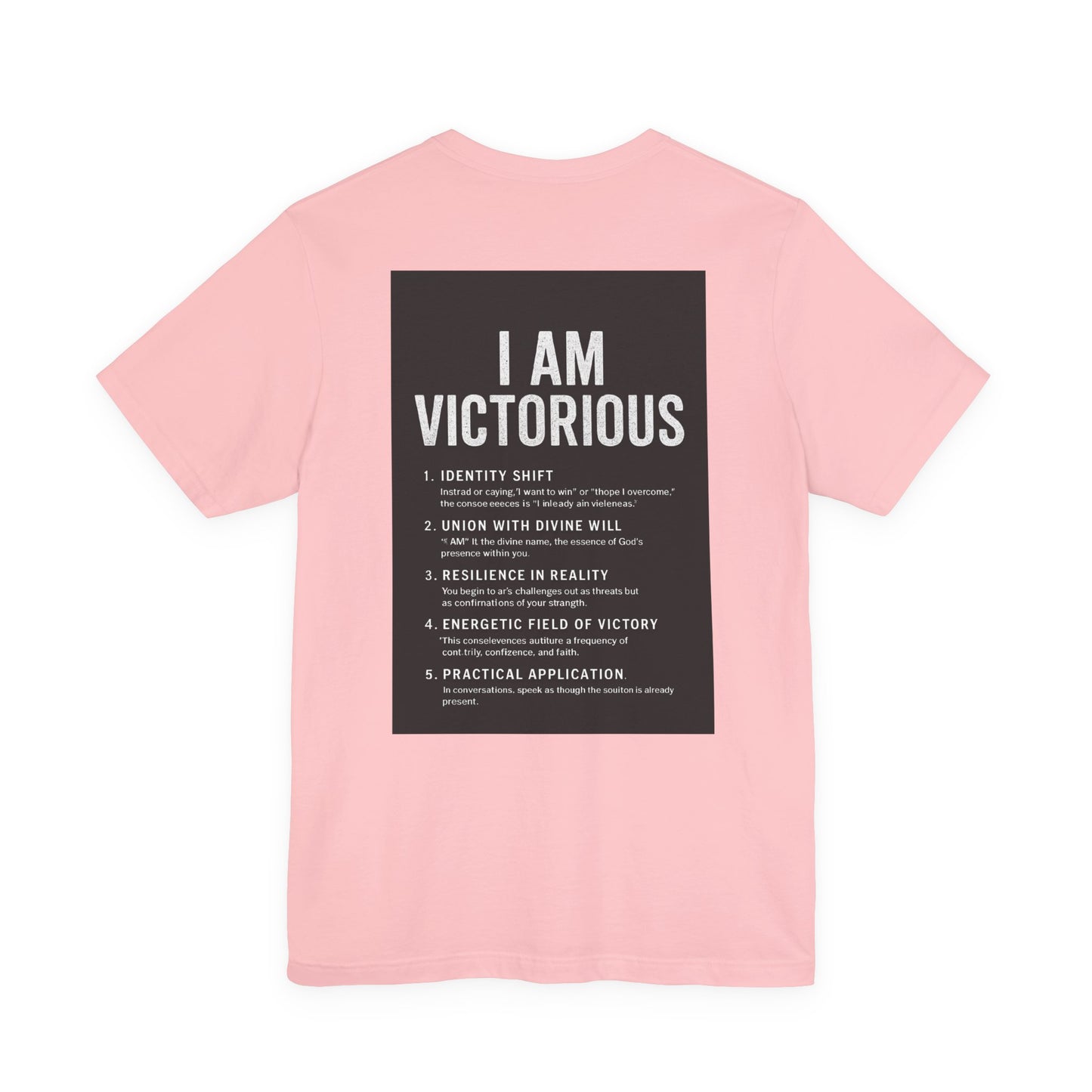 Victorious Tee — "I Am Victorious" Inspirational Graphic T-Shirt