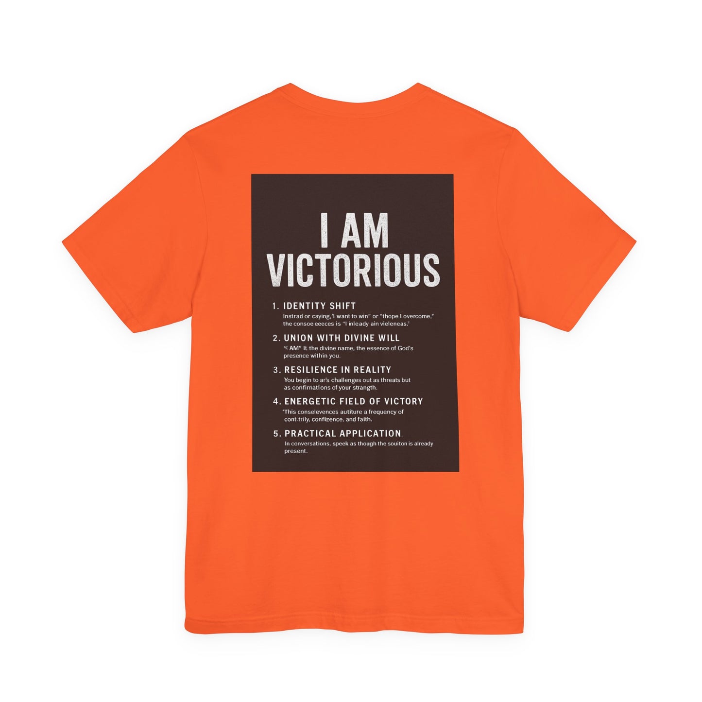 Victorious Tee — "I Am Victorious" Inspirational Graphic T-Shirt