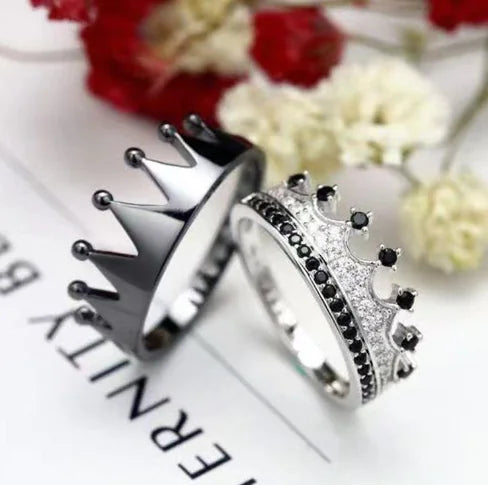 Two-Color Diamond Ring for Women